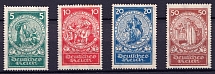 1924 Weimar Republic, Germany (Mi. 351 - 354, Full Set, CV $210, MNH)
