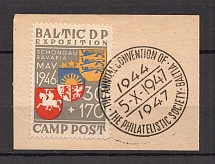 1946 Baltic Dispaced Persons Camp Schongau Expostition (Cancelled)