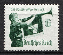 1935 Third Reich, Germany (Mi. 584 y, CV $30, MNH)