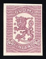 1917-30 40p Finland (Proof)