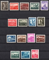 1944 Ljubljana, German Occupation, Germany (Mi. 45 - 60, Full Set, CV $240)