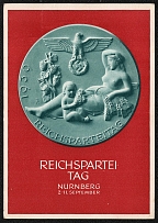 1939 Nazi Party Congress in Nurnberg Specail Postmark Greater German Reichstag