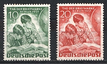 1951 West Berlin, Germany (Mi. 80 - 81, Full Set, CV $70, MNH)
