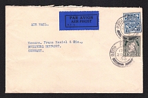 1933 (29 Apr) Ireland Airmail cover from Dublin to Duisburg (Germany)