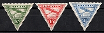 1928 Latvia, Airmail (Full Set, CV $30, MNH)