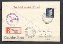 1943 Germany Occupation of Ukraine Reich Censored Cover Melitopol