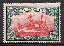 1909-19 Togo German Colony 5 Mark