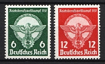 1939 Third Reich, Germany (Mi. 689 - 690, Full Set, CV $30, MNH)