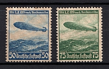 1936 Third Reich, Germany Airmail (Full Set, CV $70, MNH)