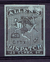 Allen's City Dispatch, United States Locals & Carriers (Old Reprints and Forgeries)