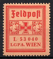 1937-45 Vienna, Air Force Post Office LGPA, Military Mail, Germany (Signed)