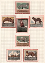 Alfred Probst, Fur Store, Gemany, Stock of Cinderellas, Non-Postal Stamps, Labels, Advertising, Charity, Propaganda (#285)