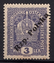 1918 3h Tarnow Local Issue, Poland