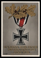 1939 Third Reich WWII, German Propaganda, Germany, Postal Card