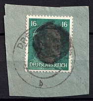 1945 16pf Dresden (Saxony), Soviet Russian Zone of Occupation, Germany Local Post (Canceled)