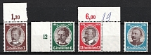 1934 Third Reich, Germany (Mi. 540 - 543, Full Set, CV $250, MNH)