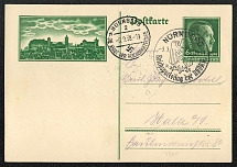 1938 Nuremberg The official postcard Michel P 272