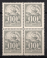 1928 Estonia, Block of Four (Full Set, CV $40, MNH)