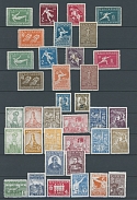 Bulgaria - COLLECTION OF CLASSIC AND MAINLY PRE-WORLD WAR II MATERIAL: 1882-1951, over 600 mint stamps neatly arranged on stockpages, including postage and semi-postal issues, starting with Arms types on horizontally laid paper …