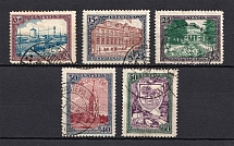 1925 Latvia (Full Set, Canceled, CV $60)