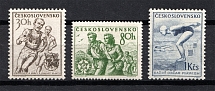 1954 Czechoslovakia (Full Set, CV $20, MNH/MLH)