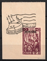 1944 Woldenberg, Poland, POCZTA OB.OF.IIC, WWII Camp Post (Fi. 37, Signed, Full Set, Commemorative Cancellation)