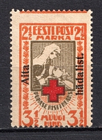 1923 2.5m Estonia (SHIFTED Perforation, Print Error)