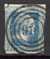 1857 Prussia Germany 2 S (CV $140, Canceled)