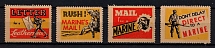 Mail for a Marine, Navy, Great Britain, WWII Military Propaganda