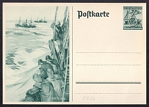 1937 For the 1937 Winterhilfe, Third Reich, Germany, Postal Card
