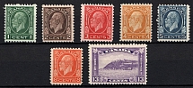 1932-33 Canada, Full Set (SG 319 - 325, CV $225, MNH)