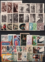 Red Cross, Germany, Europe, Stock of Cinderellas, Non-Postal Stamps, Labels, Advertising, Charity, Propaganda (#231B)