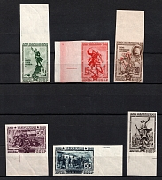 1940 The 20th Anniversary of Fall of Perekop, Soviet Union USSR (Imperforated, Full Set, MNH)
