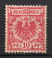 1893-94 10pf German Empire, Germany (Mi. 47 c a, CV $40)