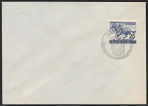 1942 (28 Jun) Third Reich, Germany, Cover from Hamburg franked with Mi. 814 (CV $30)