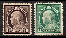 1917-19 United States (Sc. 511, 518, CV $50)