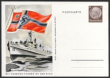 Germany Third Reich, Navy WWII Propaganda postcard