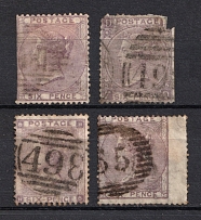 1855-57 Great Britain (Canceled, CV £420)