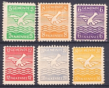 1945 Falkensee (Berlin), Germany Local Post (Mi. 1 - 6, Full Set, CV $90)