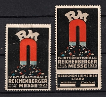 1923 Reichenberg, Internationale Exhibition, Sudetenland, Germany