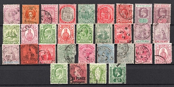 British Colonies, Collection of Stamps (Canceled)