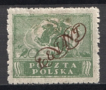 1921 Poland Offices in Levant (CV $20)