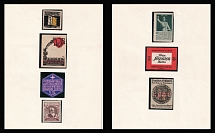 Germany, Stock of Cinderellas, Non-Postal Stamps, Labels, Advertising, Charity, Propaganda (#381)
