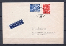 1942 Third Reich Netherlands Legion airmail fieldpost cover to the German Security Service