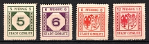 1945 Gorlitz, Local Post, Germany (Mi. 1 - 4, Full Set, CV $50)