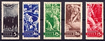 1935 Anti - War Propaganda, Soviet Union, USSR (Full Set)