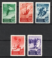 1949 Sport in the USSR, Soviet Union USSR (Full Set, MNH)