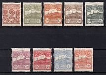 1921-23 San Marino (Mi. 68 - 70, 72 - 75, 79 - 80, CV $170)