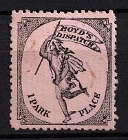 1880 1c Boyd's Dispatch, United States, Locals (Sc. 20L50)
