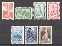 1937 Latvia (CV $15, Full Set)